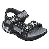Sandalias Skechers Mega-Splash 2.0 402214L-BKCC Niño